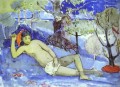 Te Arii Vahine Reine postimpressionnisme Primitivisme Paul Gauguin